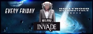 Hollywood Milano venerdì 22 Giugno 2018 – Lista Suite