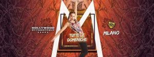 Hollywood Milano domenica 20 Maggio 2018 – Lista Suite