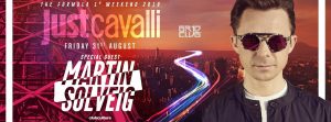 Just Cavalli Milano venerdì 31 Agosto 2018 – Martin Solveig